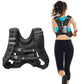20 lb Adjustable Weighted Vest with Reflective Stripes