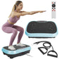 Whole Body Vibration Exercise Machine with Resistance Bands