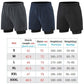 Men’s 2-in-1 Quick-Dry Running Shorts with Liner