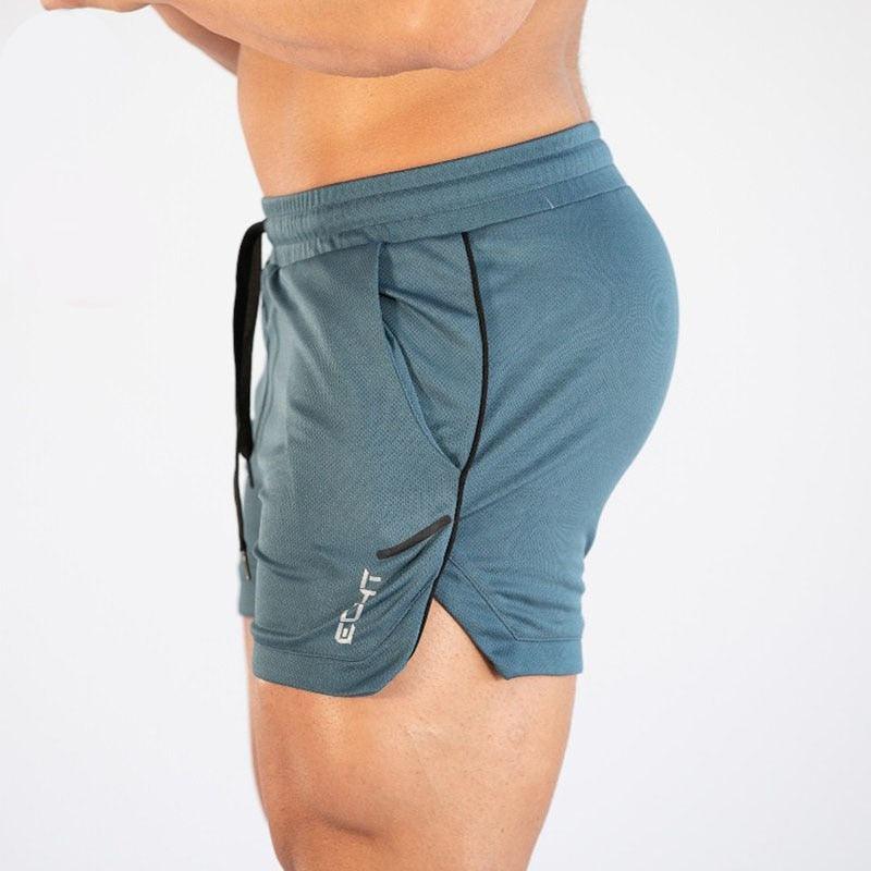 Men’s Quick-Dry Gym Training Shorts with Pockets