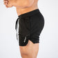 Men’s Quick-Dry Gym Training Shorts with Pockets