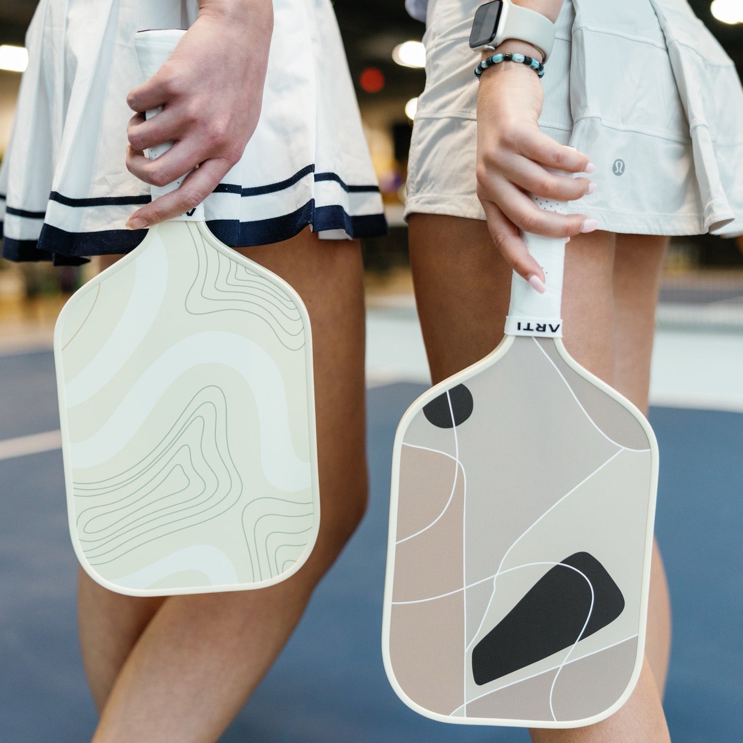 ARTI Fiberglass "Sandstorm" Pickleball Paddle Set - USA Pickleball Approved