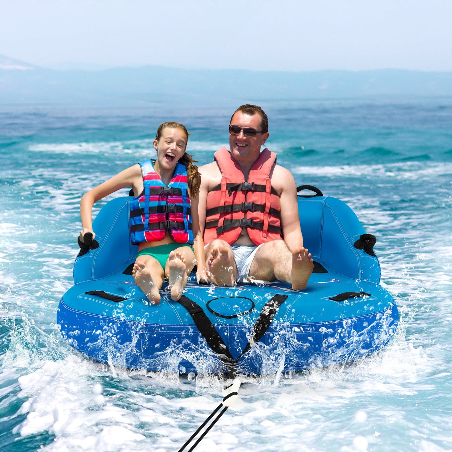 Inflatable Towable Tube – 2 Rider